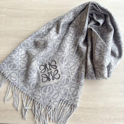 wholesale quality loewe scarf sku sheep hair (90%) , cashmere (10%)